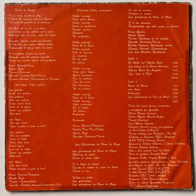Vinilo Spinetta El Jardín de los Presentes 1976 - miniatura 4