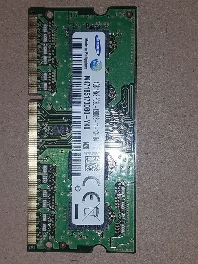 Memoria RAM Samsung 4GB DDR3 para PC - 1