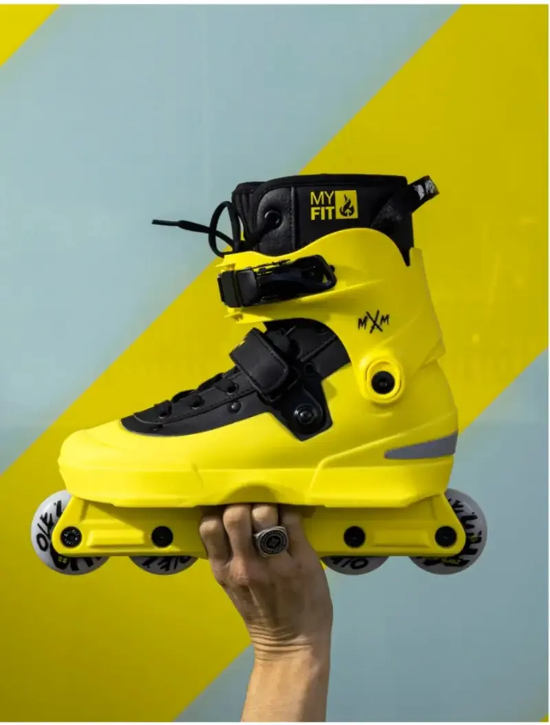 Patines en línea amarillos MyFit MXM