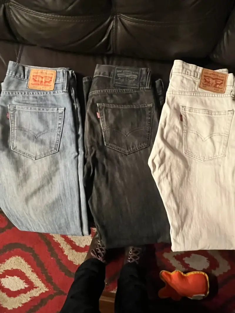 3 Jeans Levi's en varios colores para hombre - 3