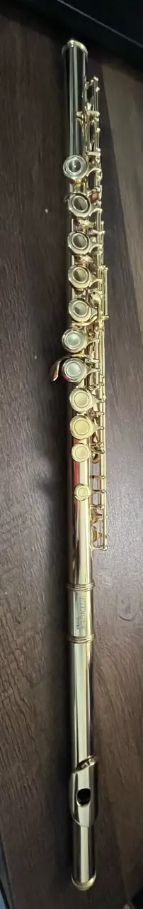 Flauta Traversa Etlinger “austria” Dorada Sin Uso - miniatura 5
