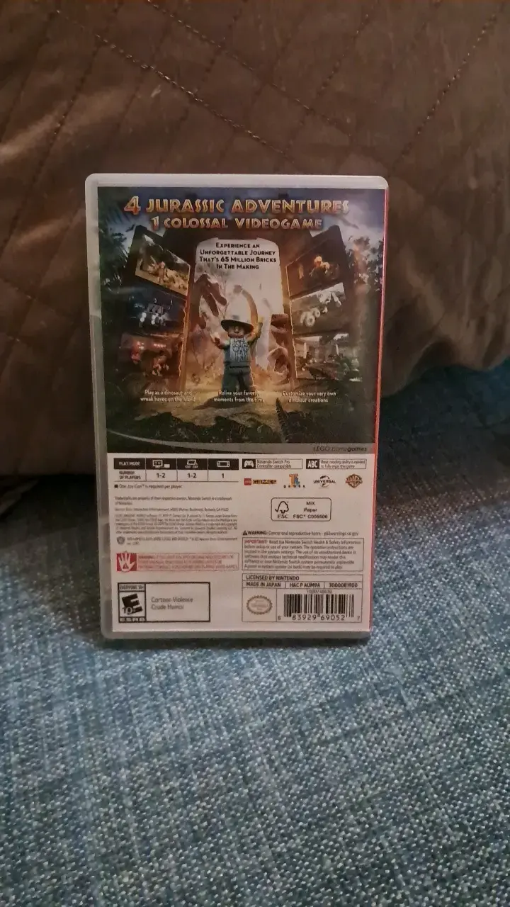 Juego Nintendo Switch LEGO Jurassic World - 3