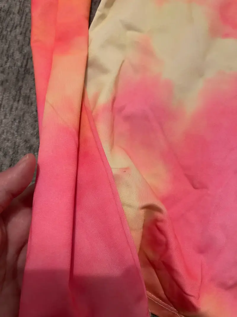 Polera de manga larga con diseño tie-dye - 2