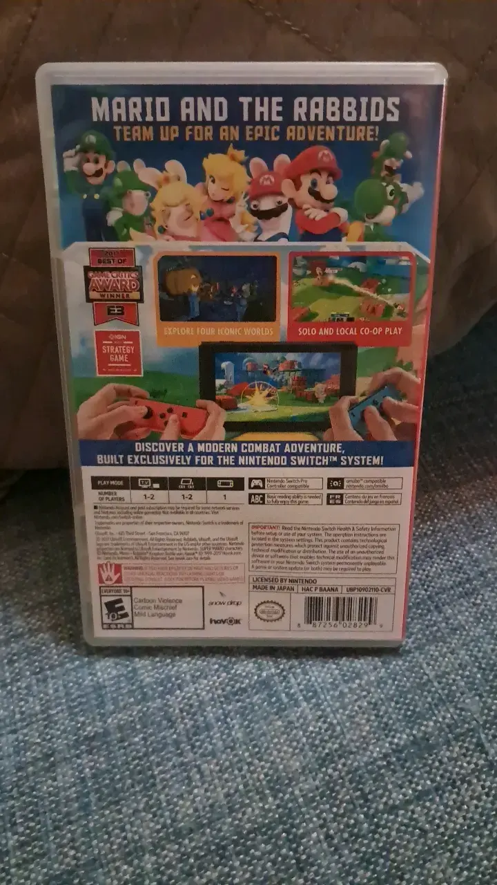 Juego Nintendo Switch Mario + Rabbids Kingdom Battle - 3