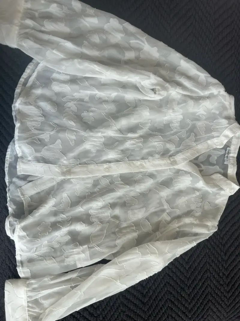 Blusa transparente Boulevard talla S - 2