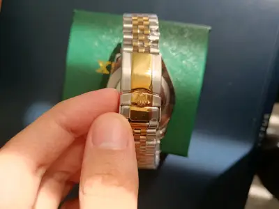 Reloj Rolex Datejust Bicolor Dorado - miniatura 2