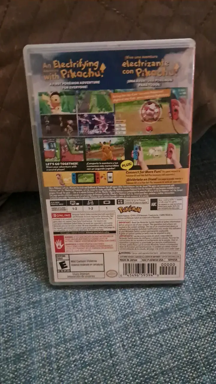 Juego Nintendo Switch Pokémon Let's Go Pikachu - 3