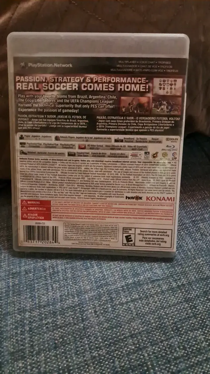 Juego PS3 PES 2014 Pro Evolution Soccer - 2