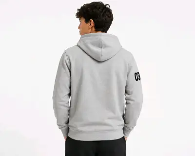 Polerón con capucha gris Polo Ralph Lauren - miniatura 3