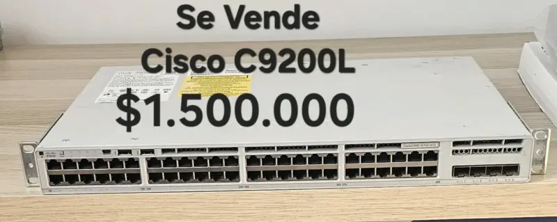 Switch Cisco C9200L en buen estado