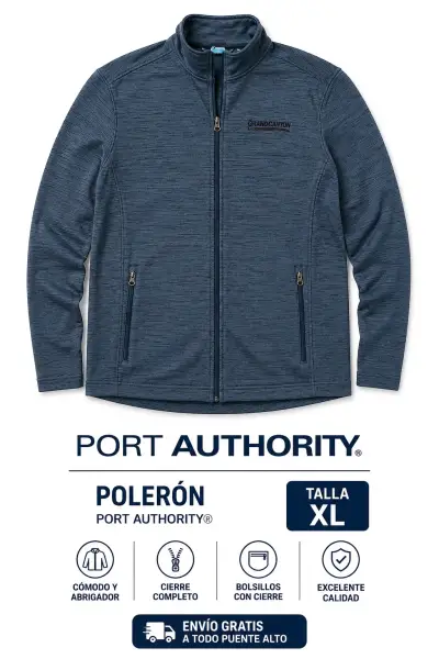 Polerón azul jaspeado Port Authority XL - miniatura 1