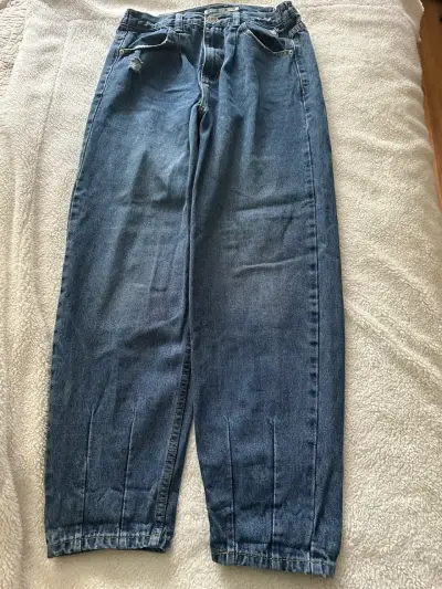 Jeans de mezclilla azul para mujer Sybilla - miniatura 2