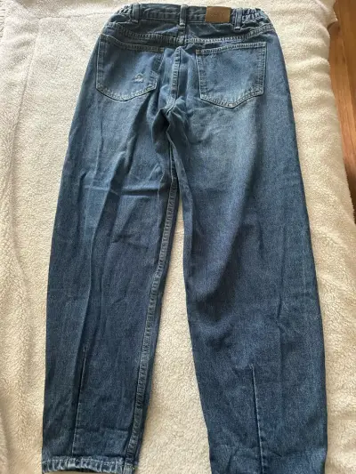 Jeans de mezclilla azul para mujer Sybilla - miniatura 3