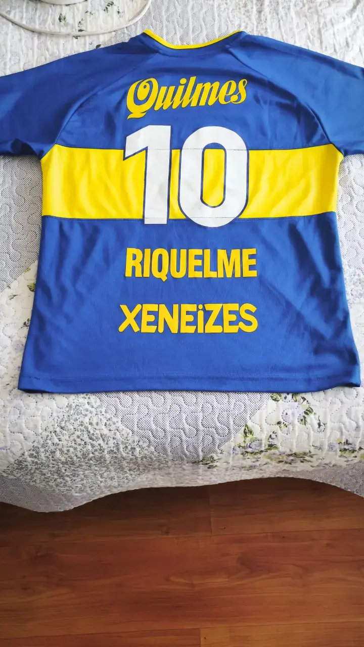 Camiseta Boca Juniors Quilmes Riquelme - 2