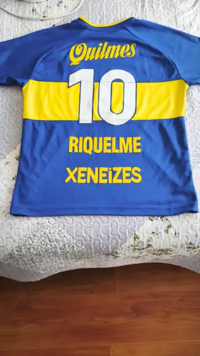 Camiseta Boca Juniors Quilmes Riquelme - miniatura 2