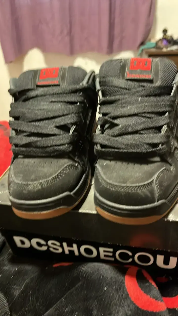 Zapatillas DC Shoes Stag negro/ gris / rojo - 2