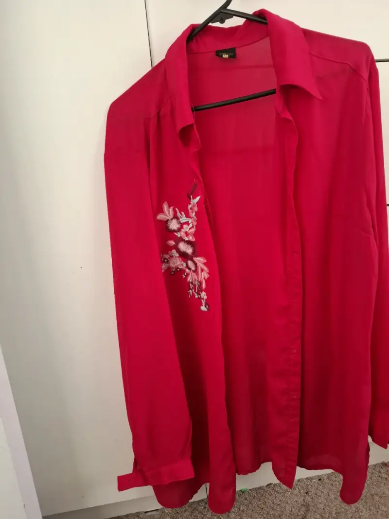 Blusa rcon bordado floral para mujer - 2