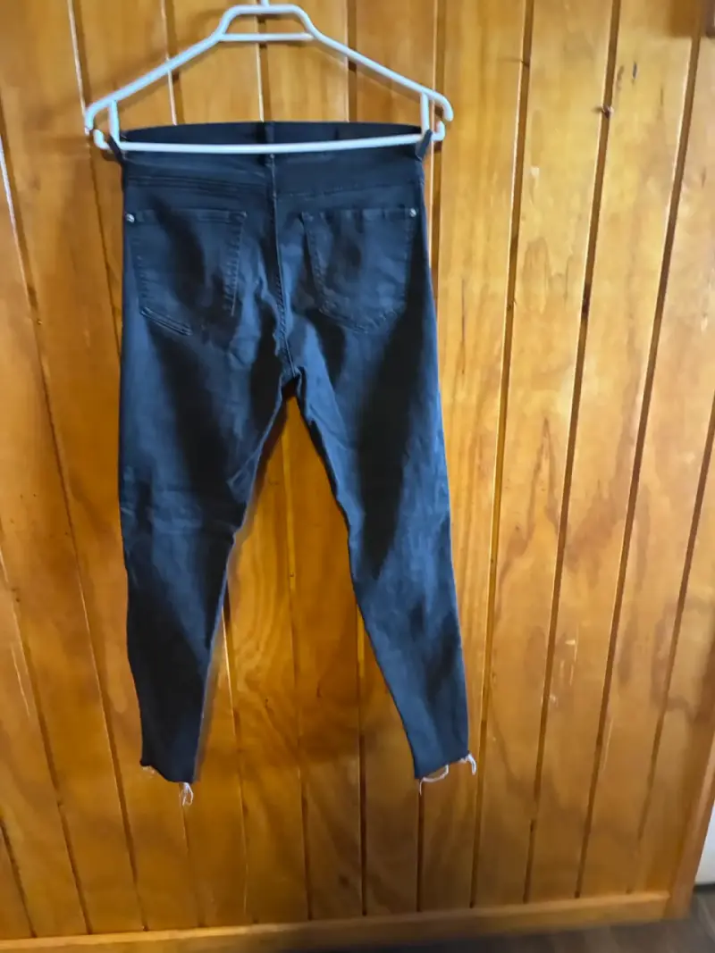 Jeans rasgados negros Americanino mujer talla 38 - 4