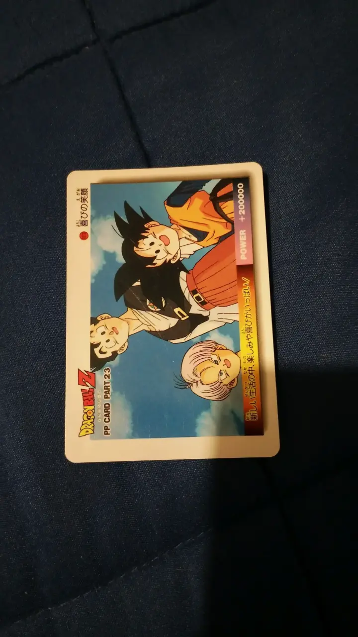 Tarjeta coleccionable Dragon Ball Z PP Card 23 - 1