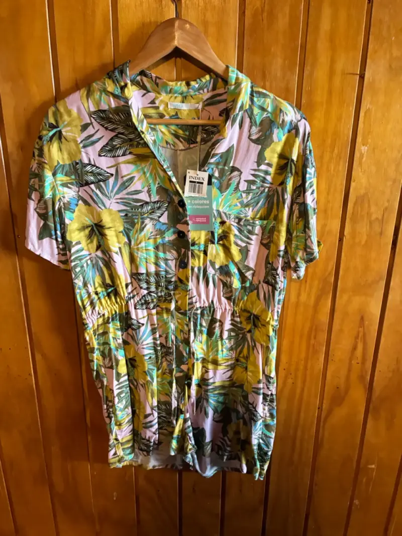 Enterito floral tropical para mujer Index - 1