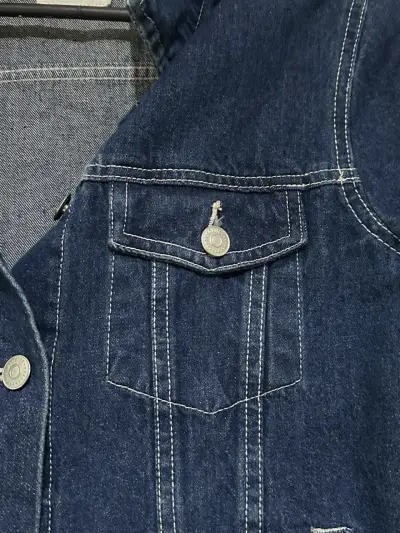 Chaqueta de mezclilla azul Opposite - miniatura 3
