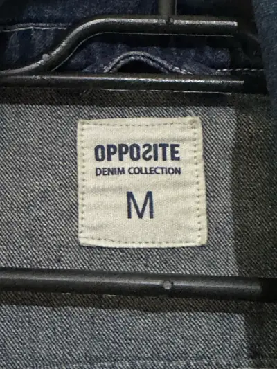 Chaqueta de mezclilla azul Opposite - miniatura 5