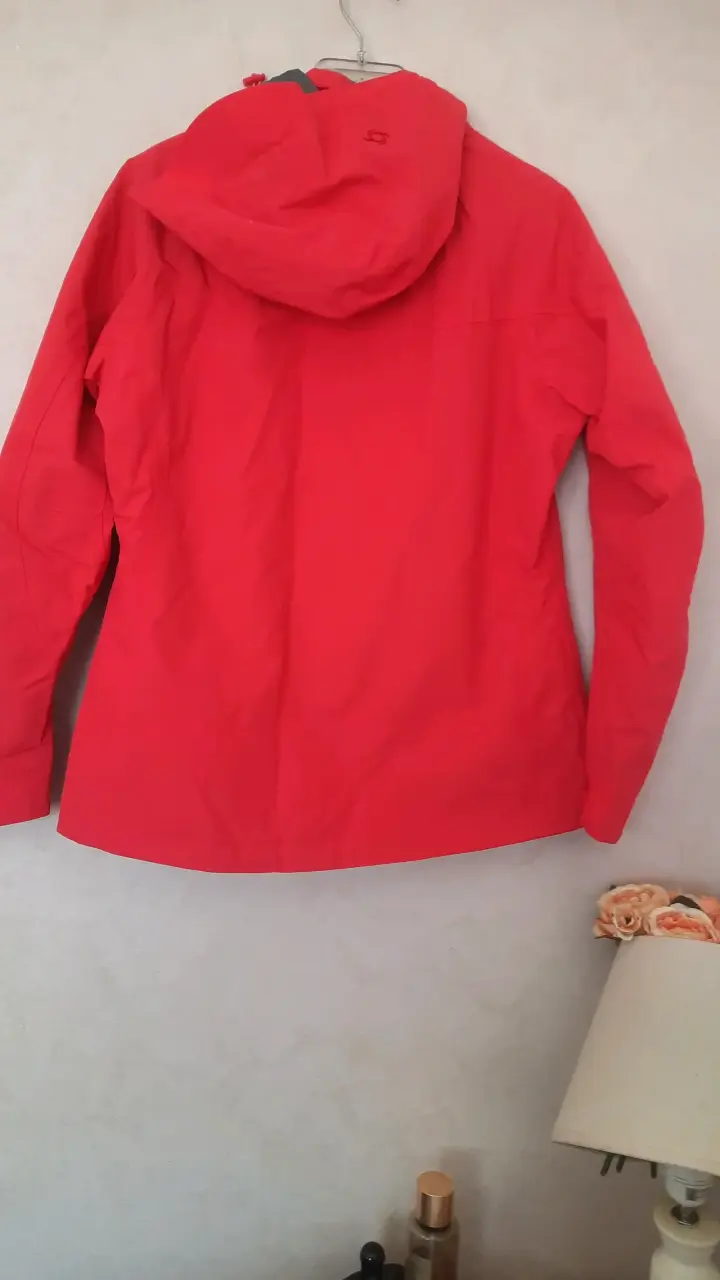 Chaqueta Doite roja impermeable para mujer - 2