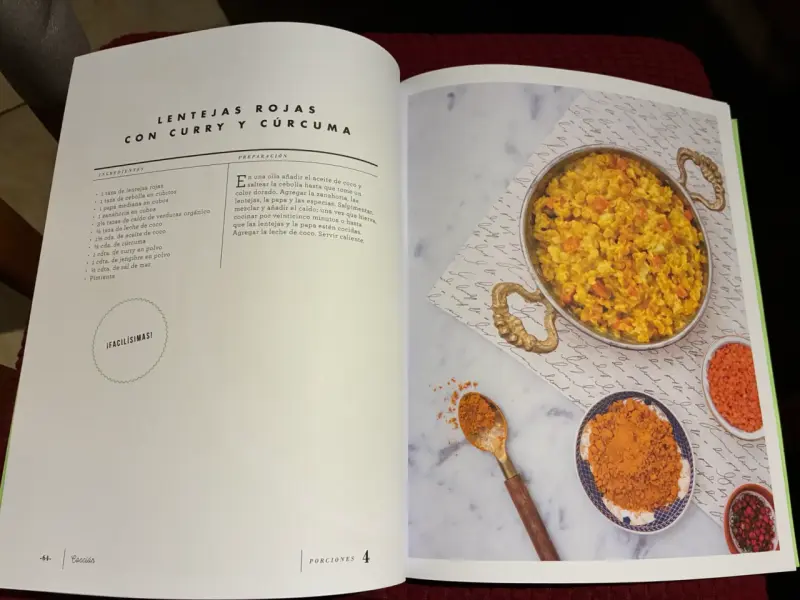 Libro recetas “Liveat” de Javiera Suárez - 2