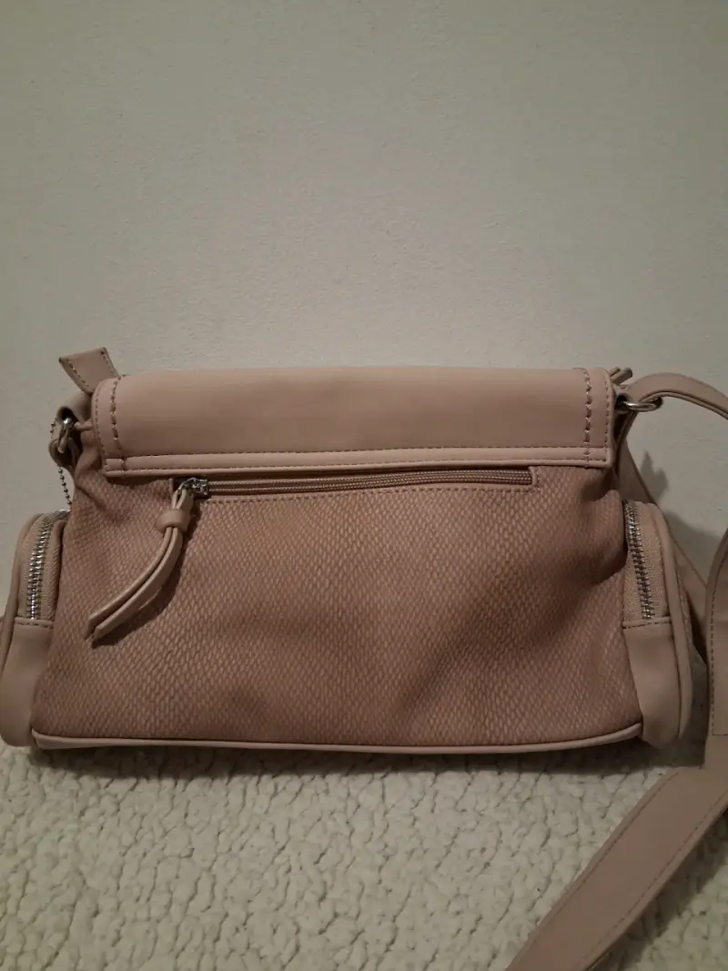 Cartera rosa Danna con múltiples bolsillos - 5