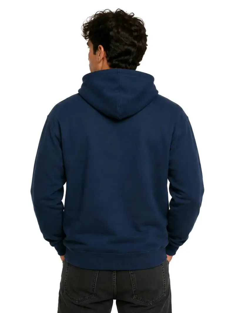 Polerón con capucha Texas azul marino talla M - 3