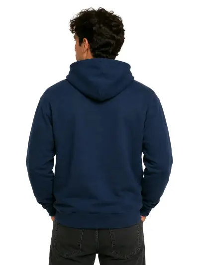 Polerón con capucha Texas azul marino talla M - miniatura 3