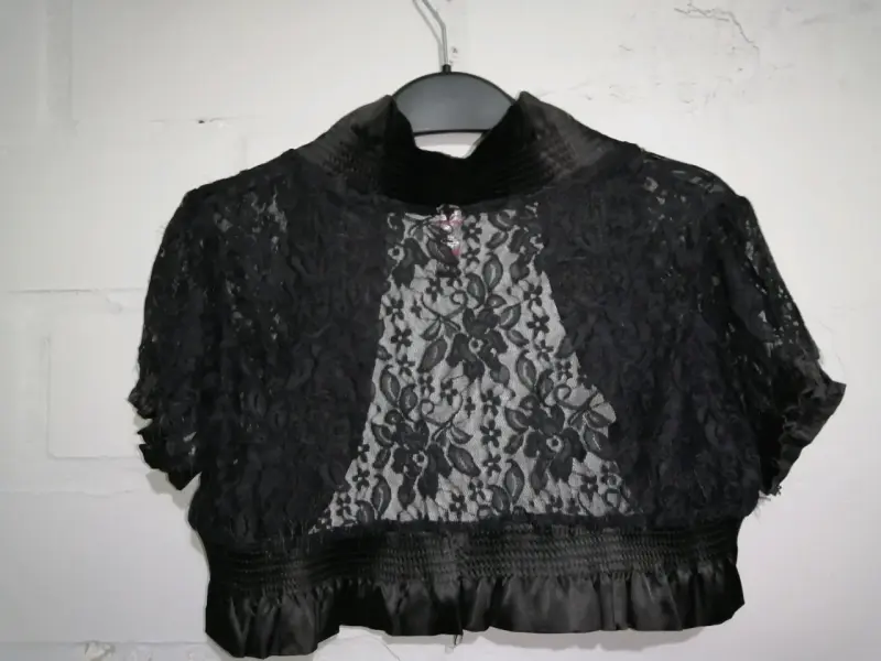 Bolero negro y kimono rojo(leer descripción) - 2