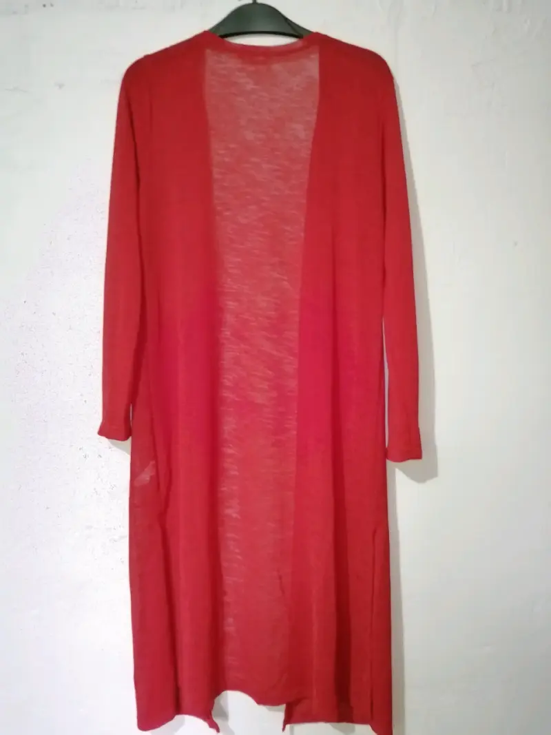 Bolero negro y kimono rojo(leer descripción) - 4