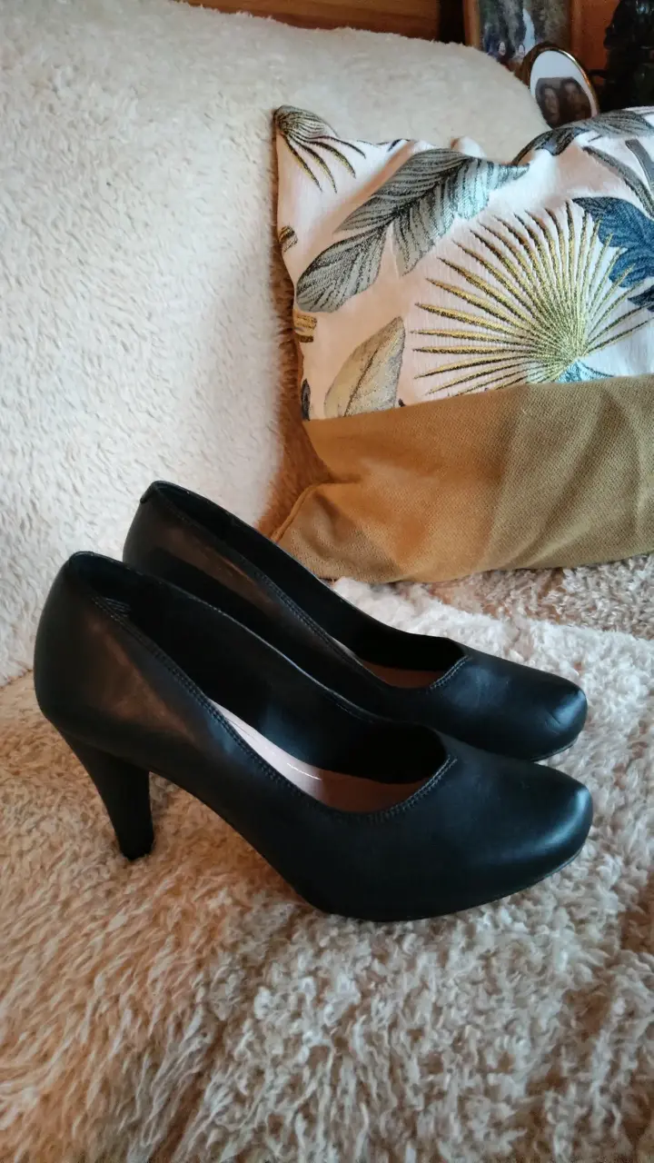 Zapatos de tacón negro Clarks - 2
