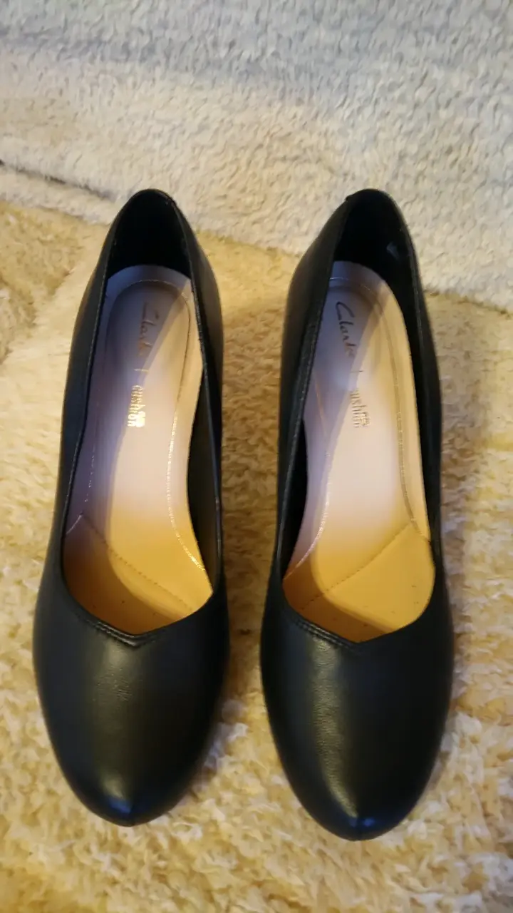Zapatos de tacón negro Clarks - 3