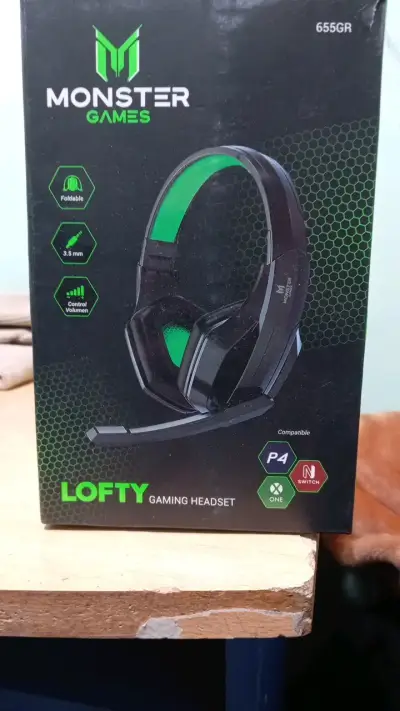 Auriculares gaming Monster Games Lofty con micrófono - miniatura 1