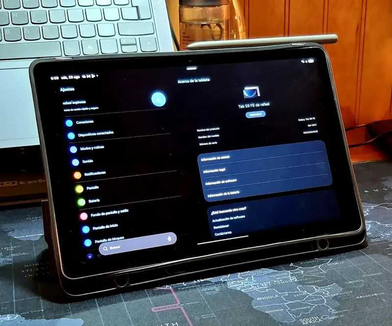 Tablet Samsung Galaxy Tab S9 Fe - 1