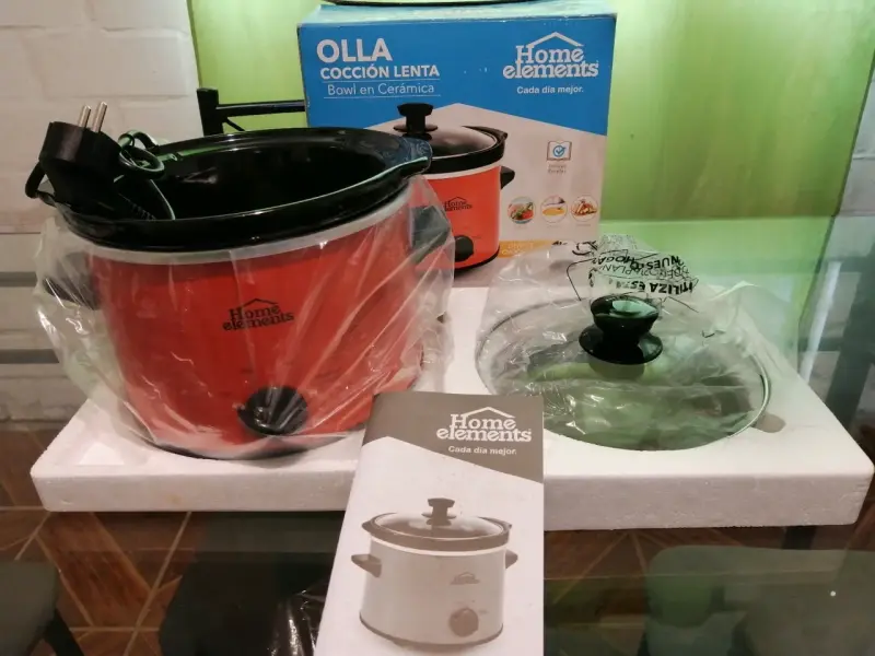 Olla de cocción lenta y waflera(leer descripción) - 1