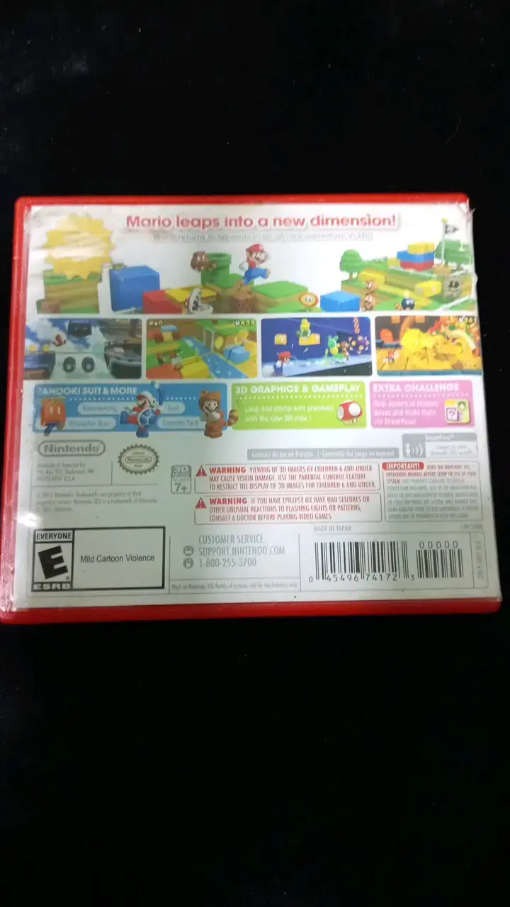 Juego Nintendo 3DS Super Mario 3D Land - 2