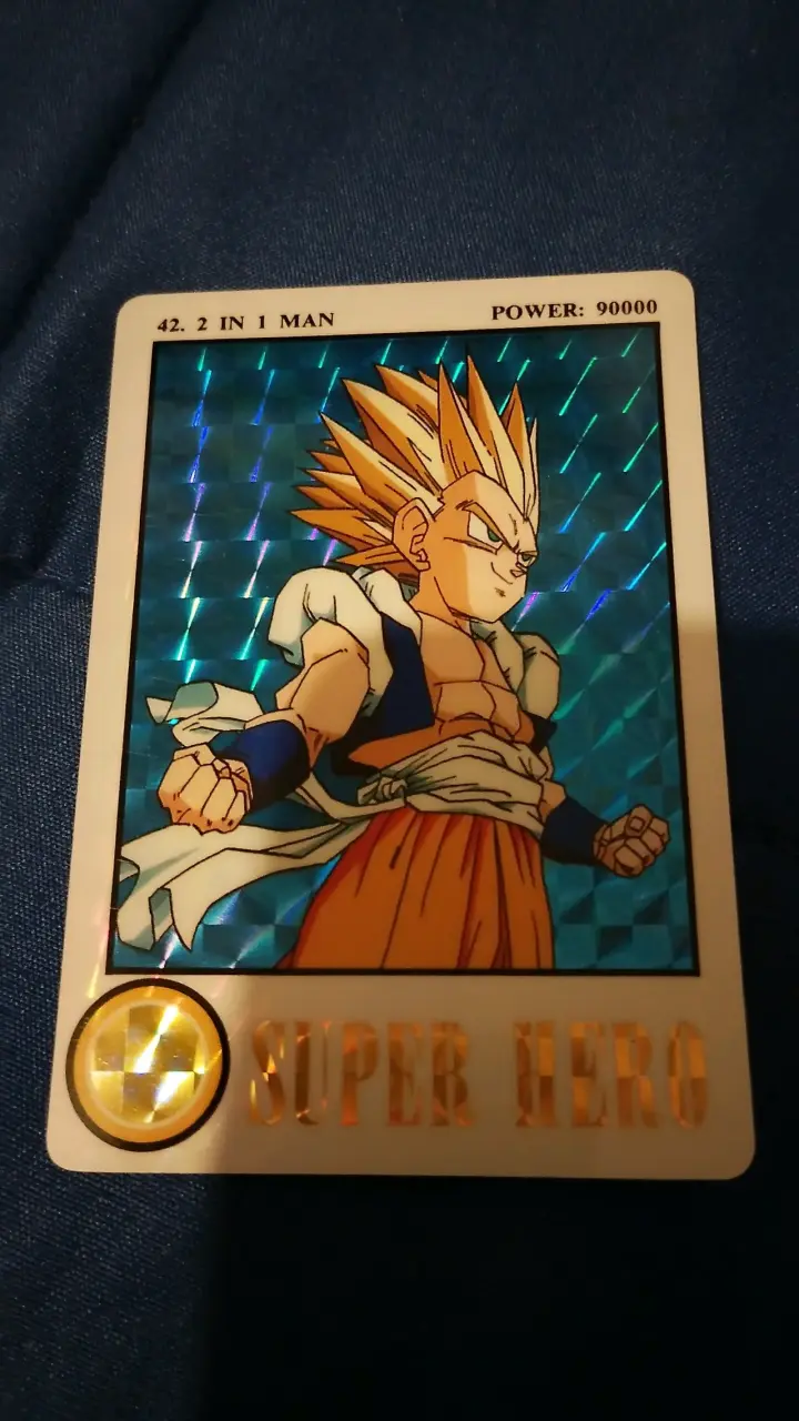 Tarjeta coleccionable Super Hero holográfica - 1