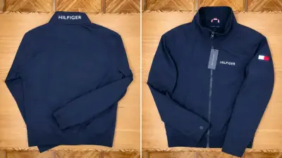 Chaqueta azul Tommy Hilfiger niño - miniatura 1