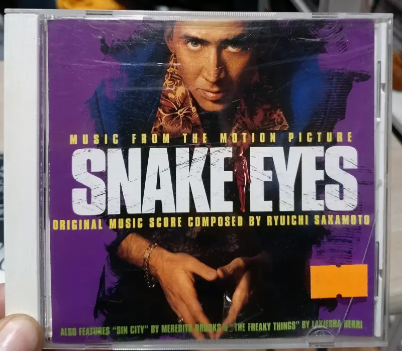 Banda sonora original de Snake Eyes en CD