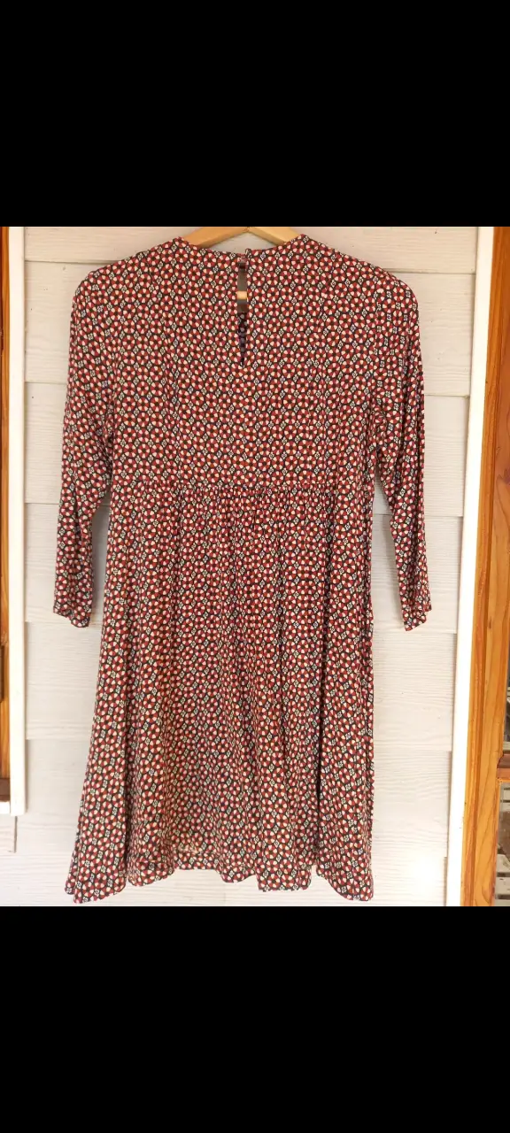 Vestido estampado floral H&M talla 36 - 5