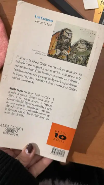 Libro 'Los Cretinos' de Roald Dahl - miniatura 2