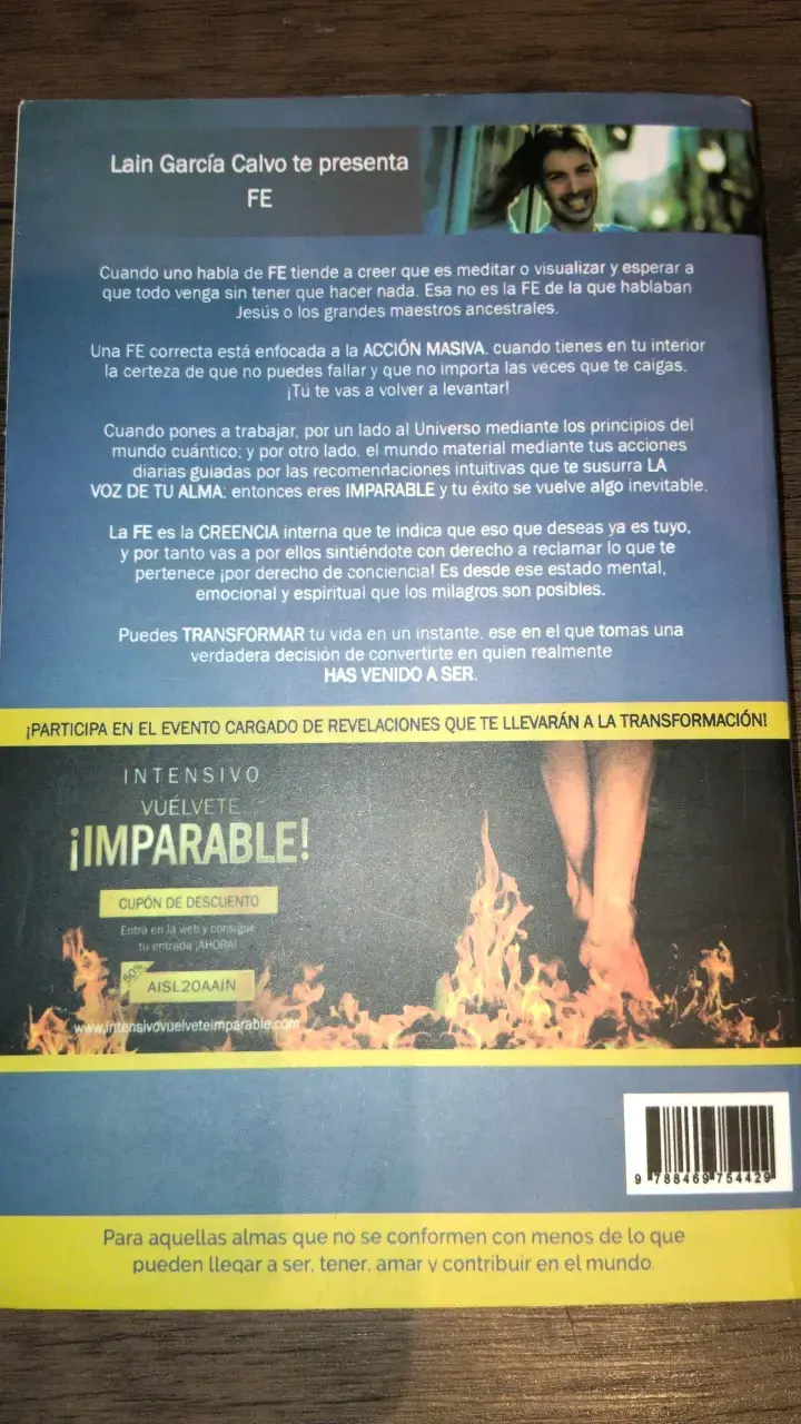 Libro 'FE' de Lain García Calvo - 2