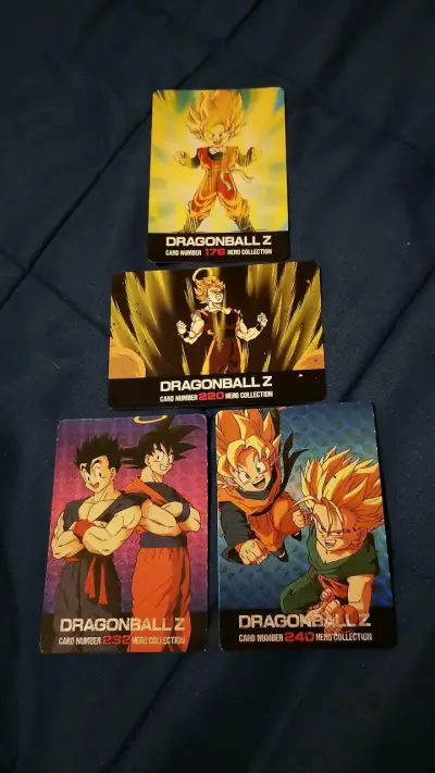Tarjetas coleccionables Dragon Ball Z Hero Collection - miniatura 1