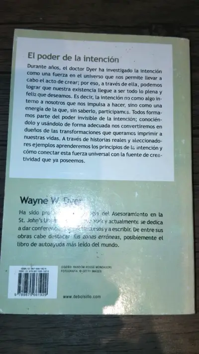 Libro 'El poder de la intención' de Wayne W. Dyer - miniatura 2