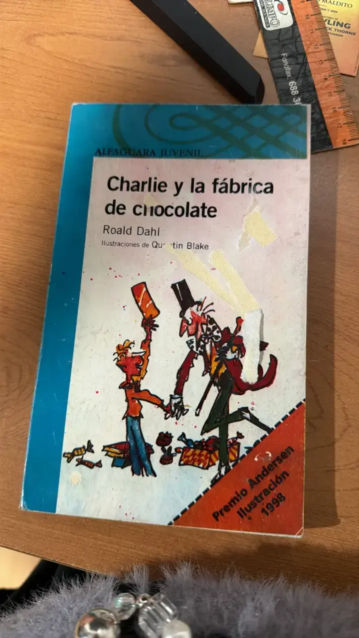 Libro Charlie y la fábrica de chocolate Roald Dahl - 1