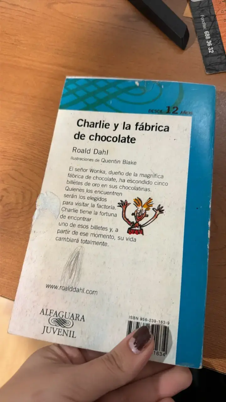 Libro Charlie y la fábrica de chocolate Roald Dahl - 2