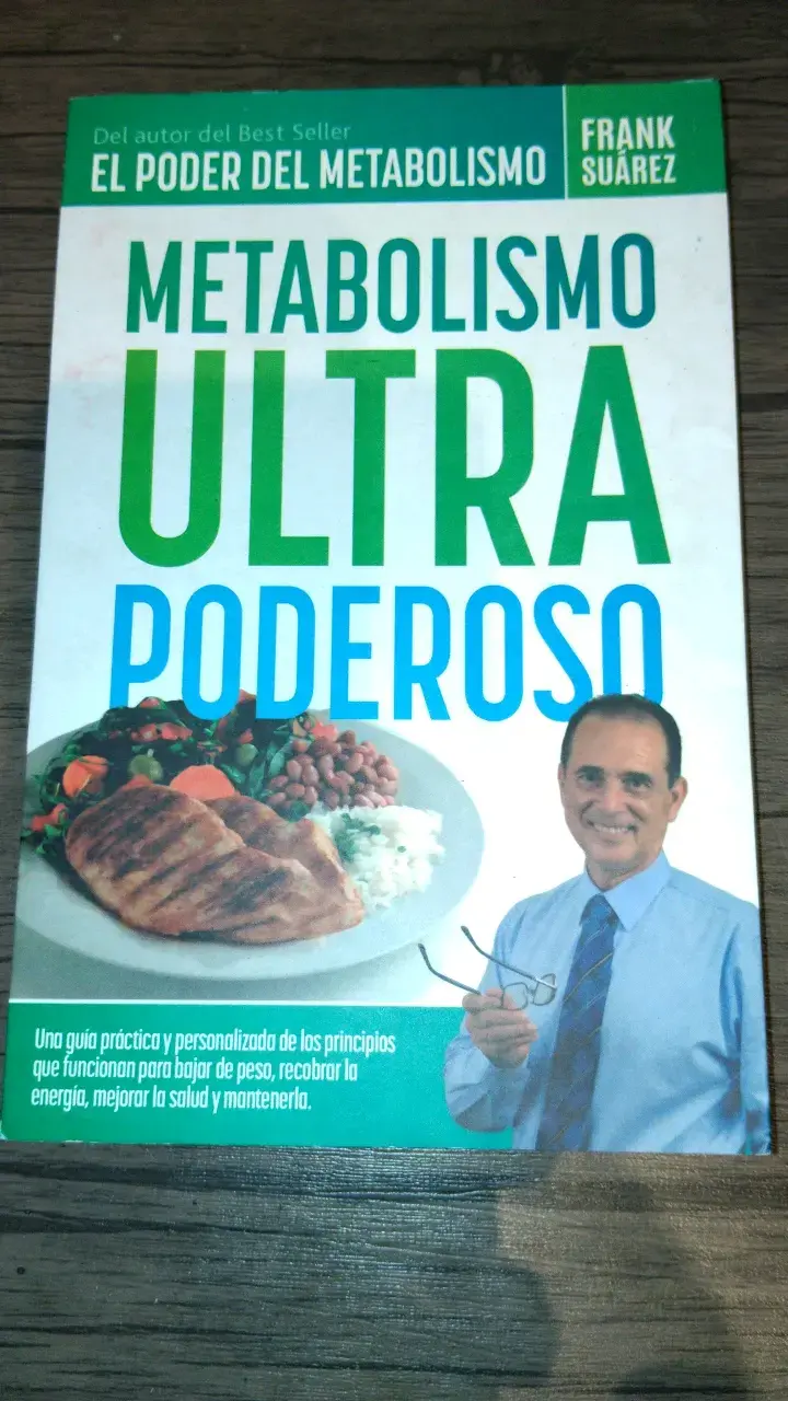 Libro Metabolismo Ultra Poderoso de Frank Suárez - 1